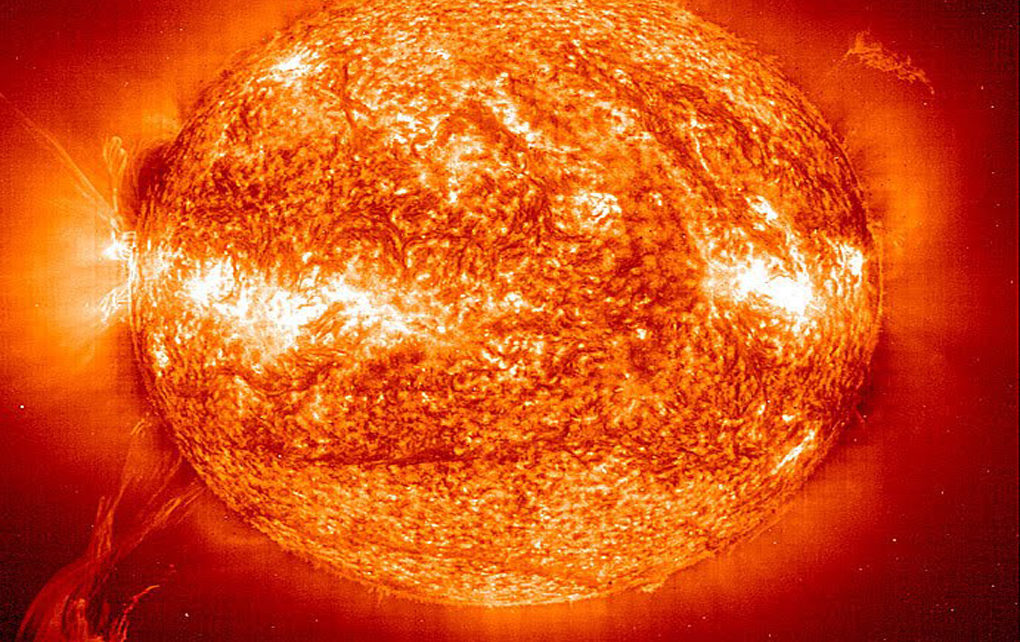Солнечные вспышки фото из космоса