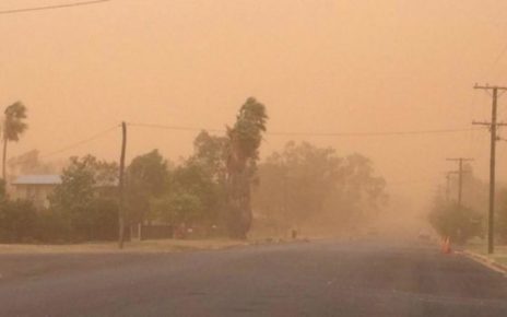 Kota di Australia Jadi Merah Bak Planet Mars Akibat Badai Debu