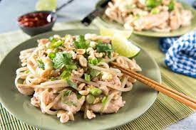 Weekday Chicken Pad Thai for Two • The Crumby Kitchen